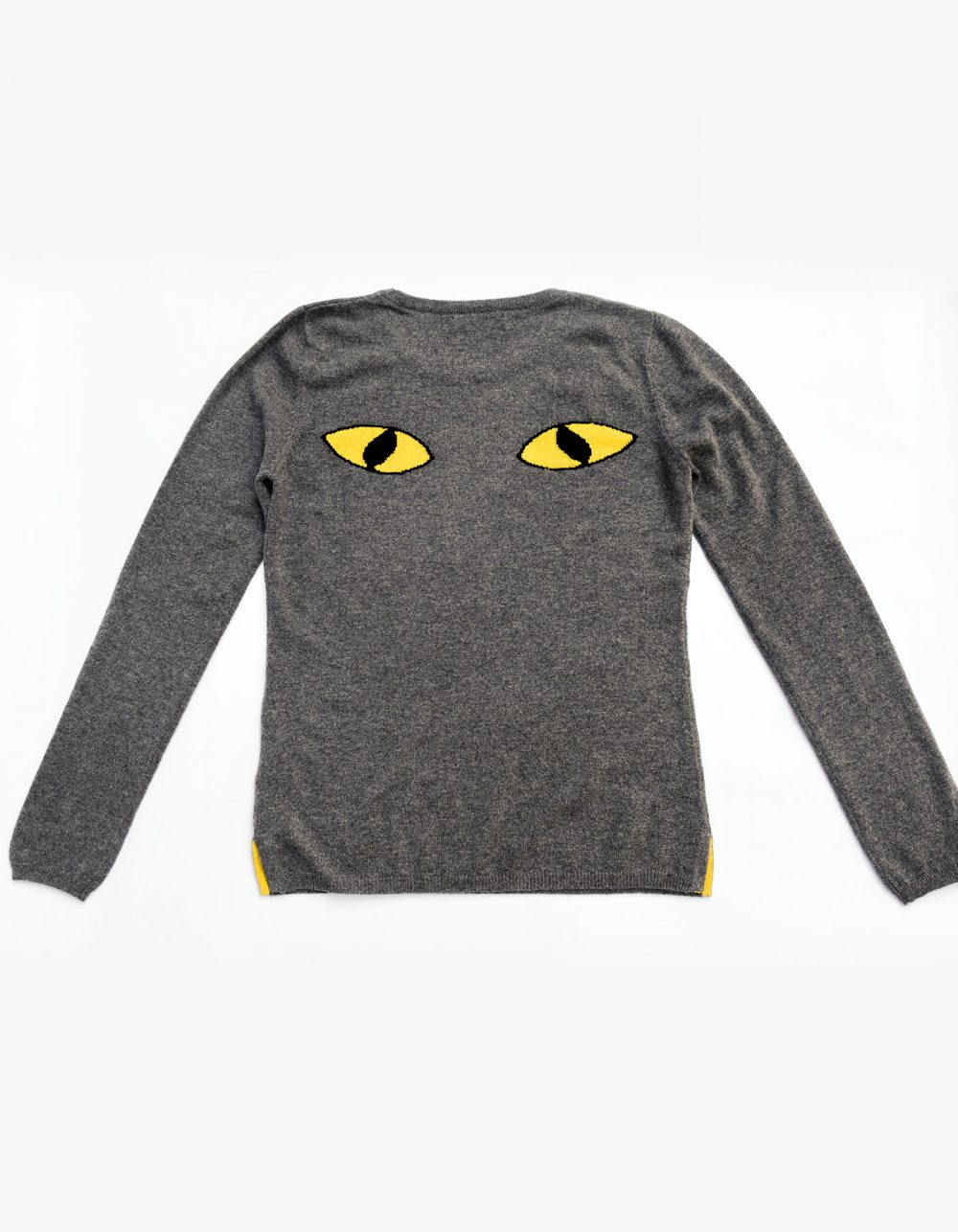 Cat Eye Cashmere Jumper by Malin Darlin